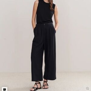 Jenni Kayne Relaxed Trouser Black size 10